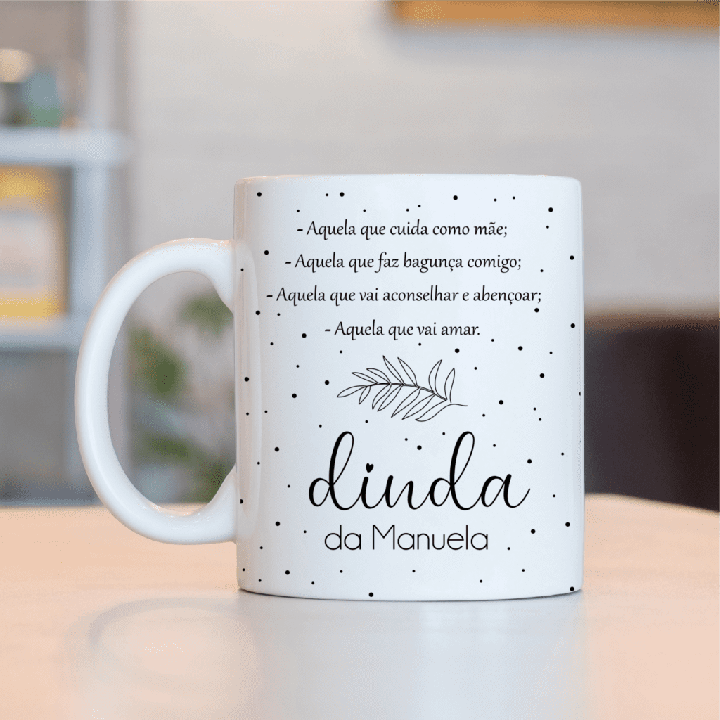 Combo Dindos em Linhas - Estampas Canecas (Lontrinhas) - Imagem 4