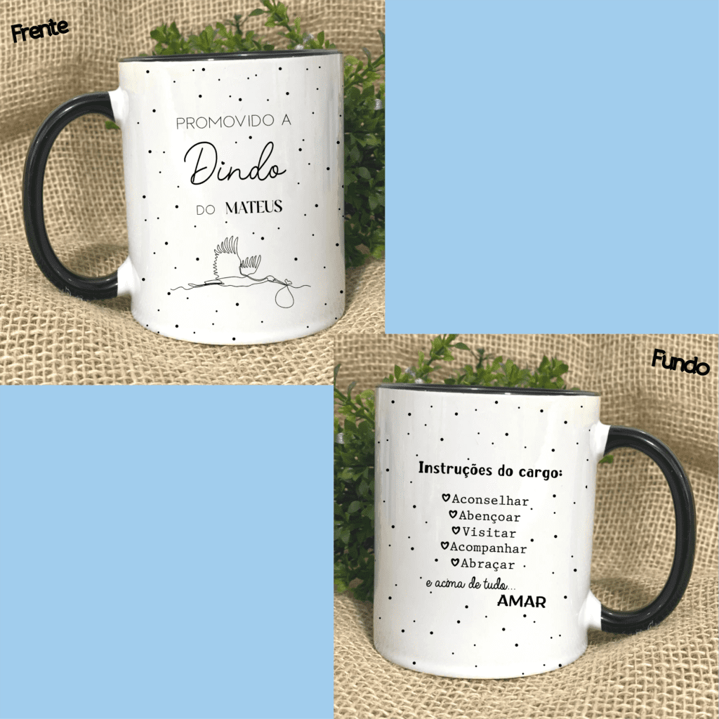 Combo Dindos em Linhas - Estampas Canecas (Lontrinhas) - Imagem 28
