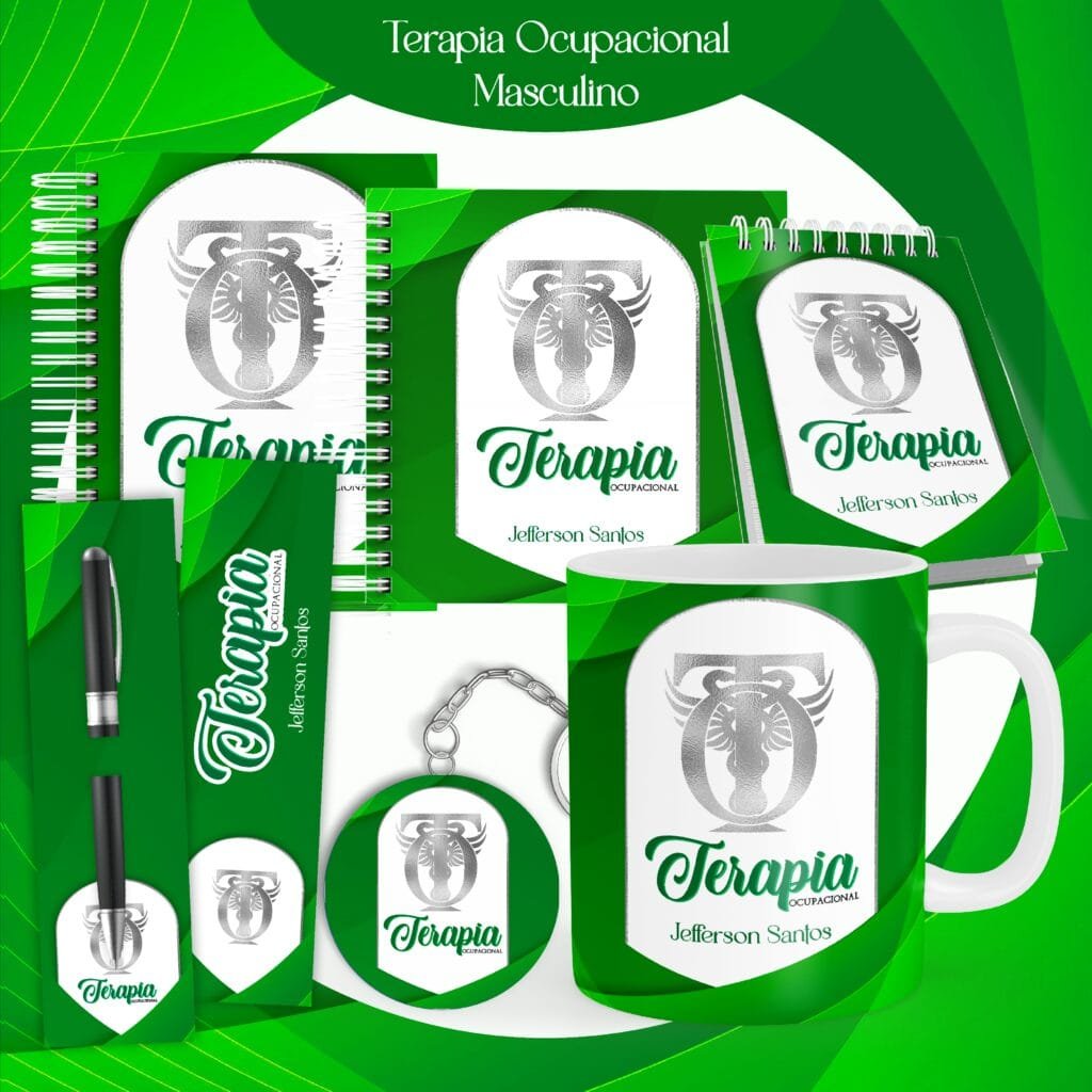 2 Combos Terapia Ocupacional Feminina | Masculina - Encadernação (Pamella) - Imagem 2