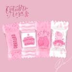 Kit 2 - Balinhas Outubro Rosa