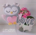 Corujita - Topo de Bolo - Dia dos Professores