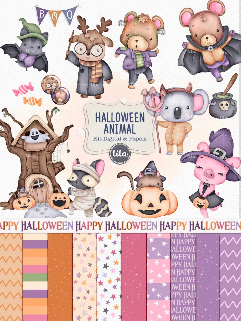 Halloween 2023 - Halloween Animal (Tita) - Imagem 1