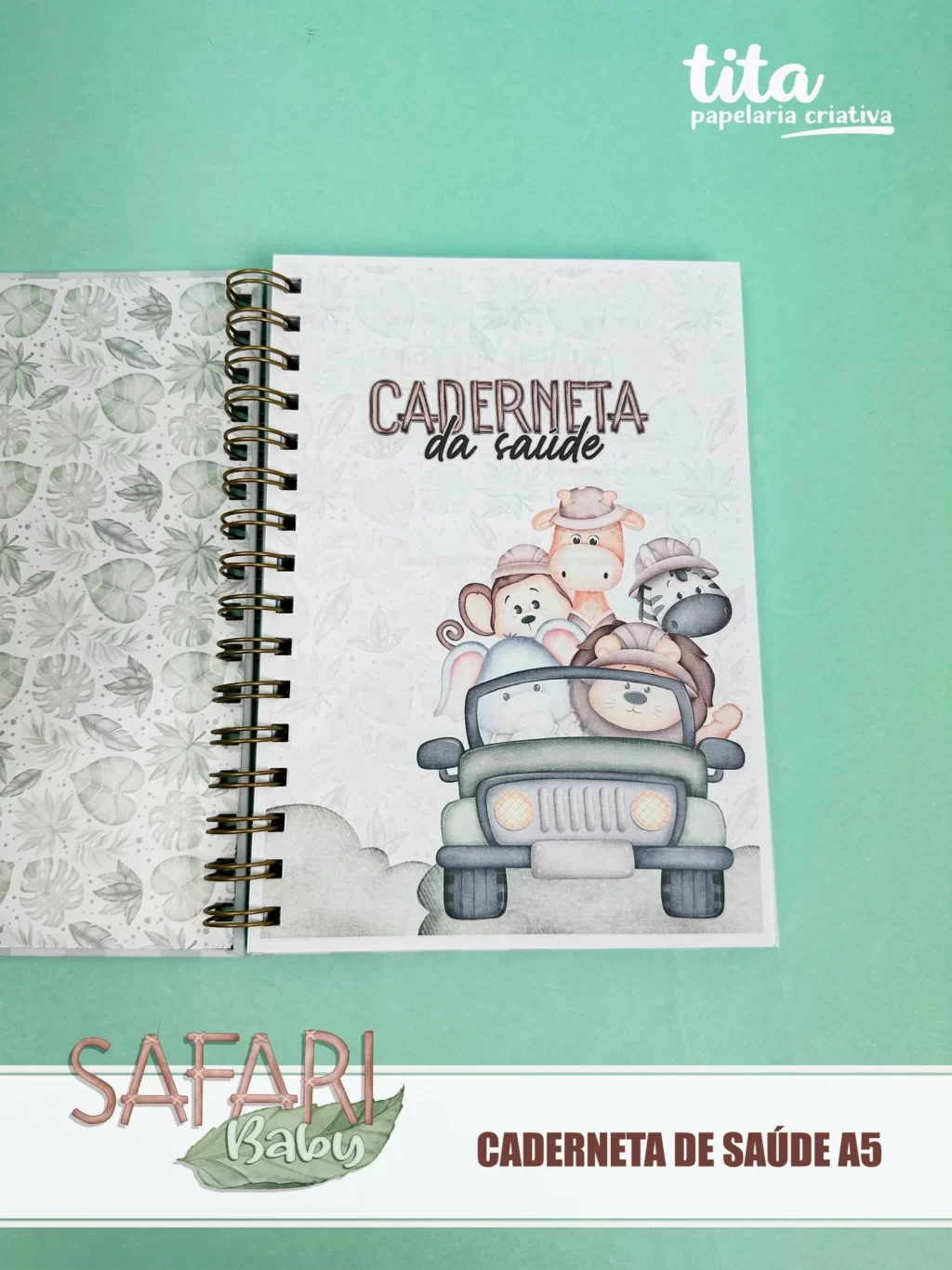 Safari & Floresta Baby - Combo Encadernação - Imagem 4