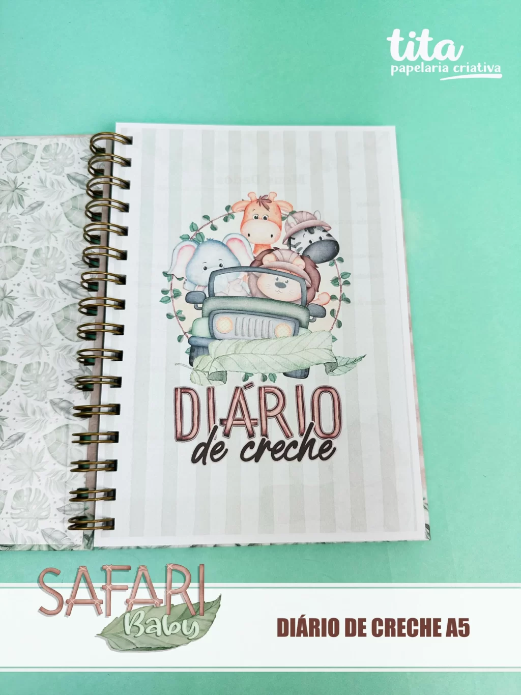 Safari & Floresta Baby - Combo Encadernação - Imagem 7
