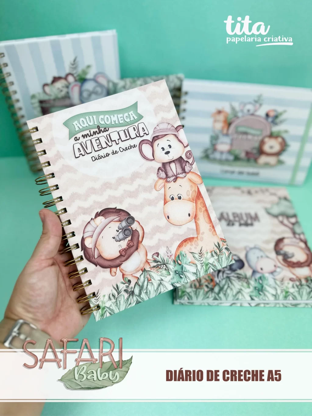Safari & Floresta Baby - Combo Encadernação - Imagem 8