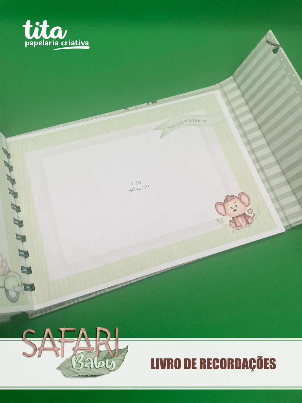Safari Baby - Livro de Recordações (Tita) - Imagem 4