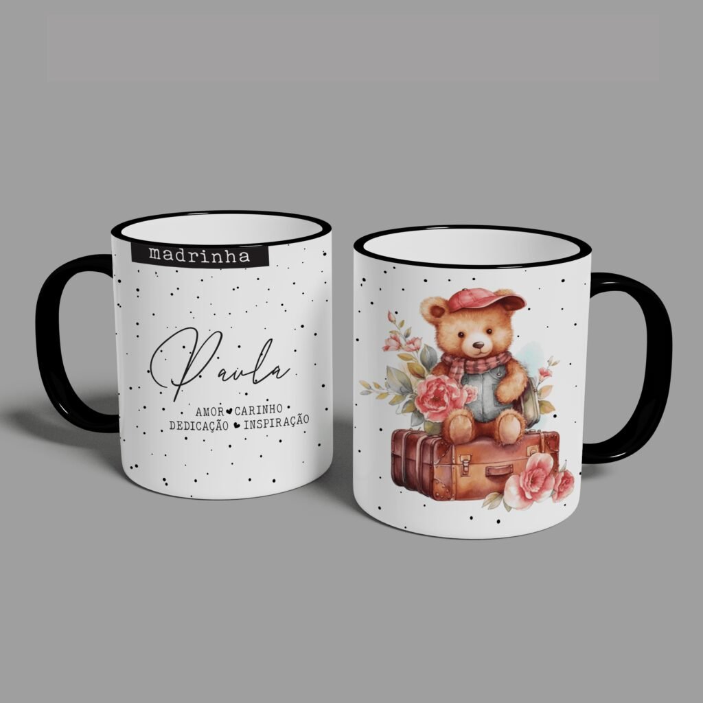 12 Chegada de Bebê na Família - Artes para Canecas - Imagem 1