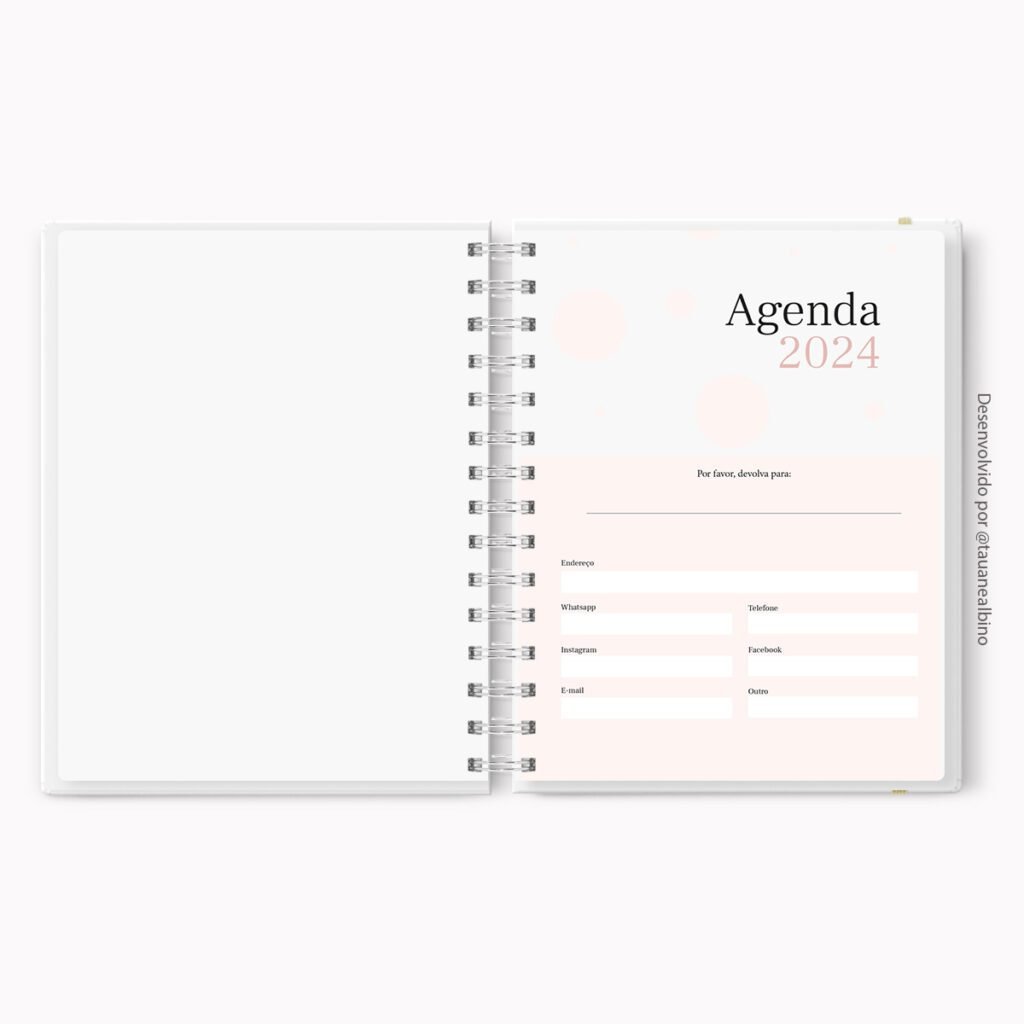 Miolo Agenda Rosê 2024 (Mimimando) - Imagem 2