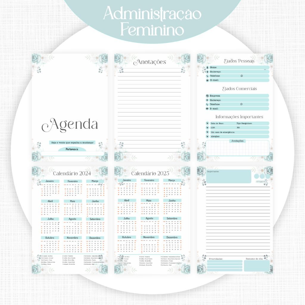 2 Combos Administração Feminino | Masculino - Encadernação (Pamella) - Imagem 15