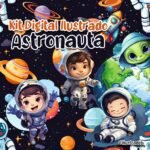 Astronauta - Kit Digital (Ilustradeb)