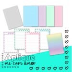 Folhas Caderno Collors - A4 | A5
