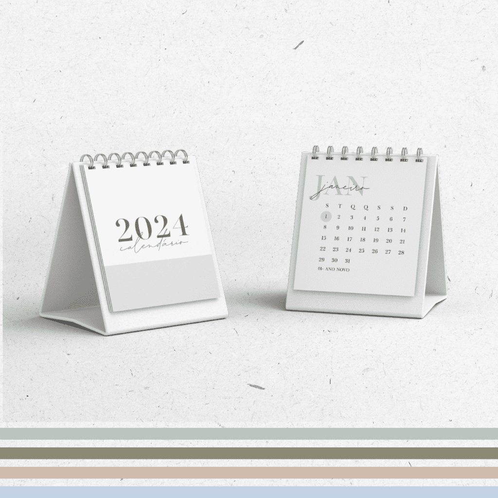 Calendários Masculinos 2024 - Coleção Masculina 2024 (Papel Amado) - Imagem 4