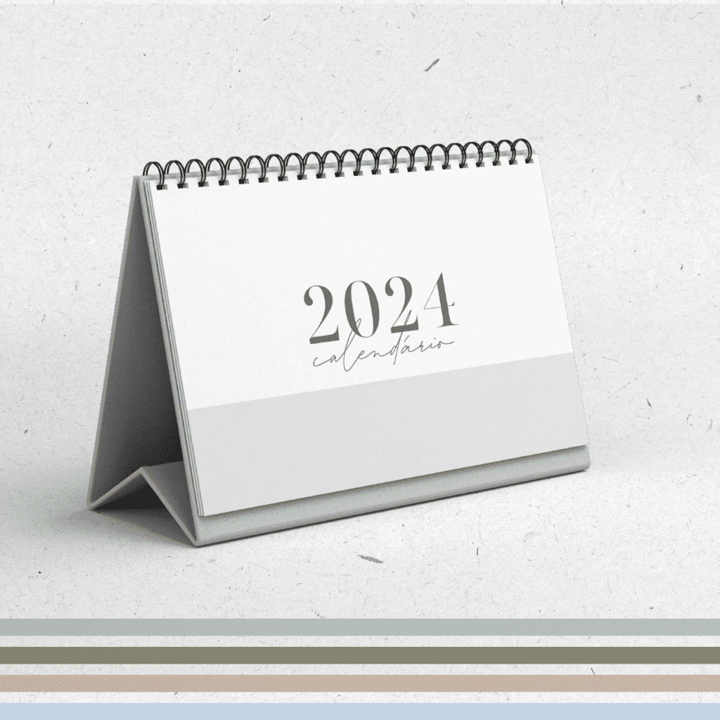 Calendários Masculinos 2024 - Coleção Masculina 2024 (Papel Amado) - Imagem 1