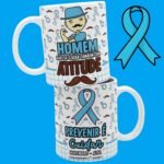 Novembro Azul 2023 - Estampas para Canecas (Caneca Criativa) - Imagem 10