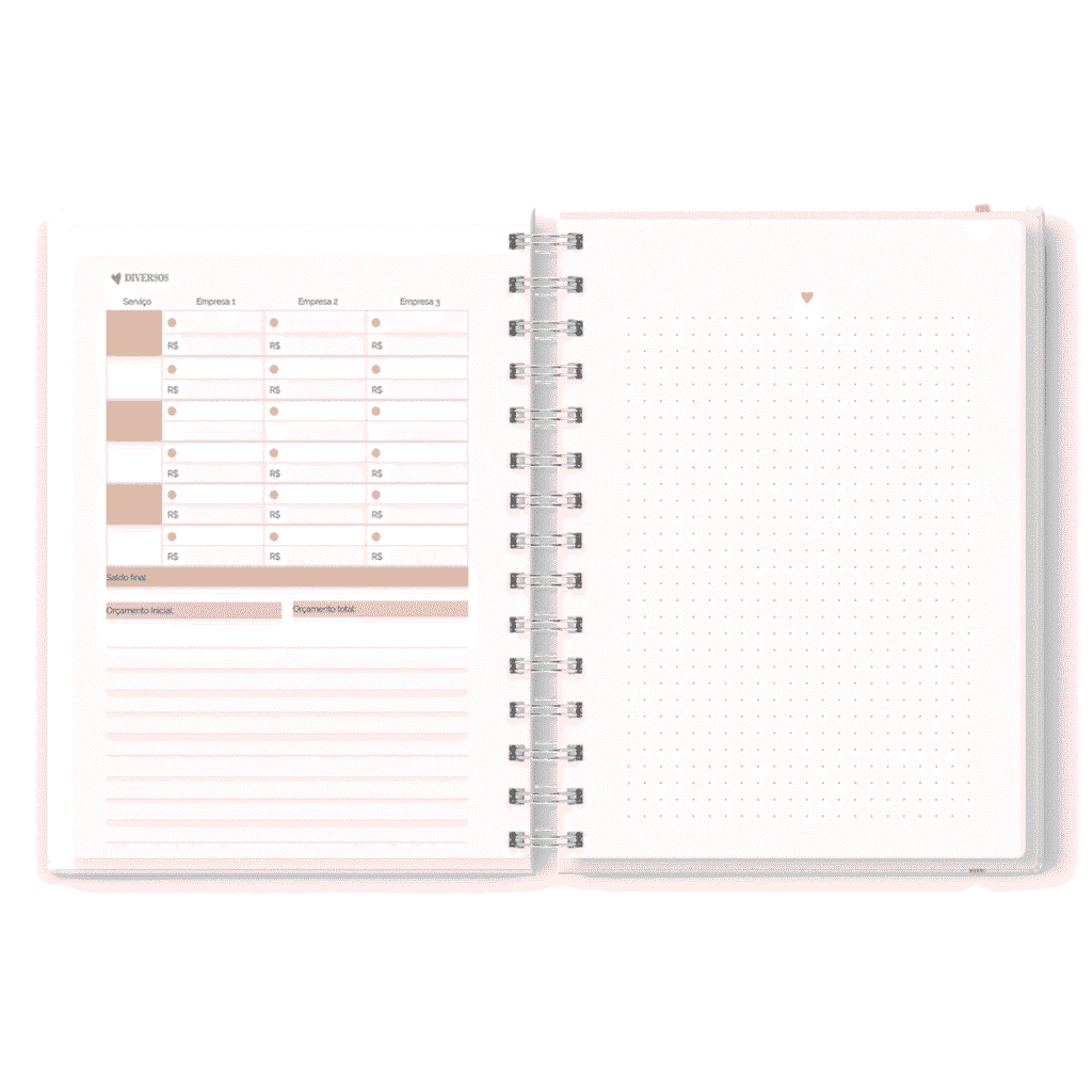 Miolo Planner da Noiva Permanente (Mimimando) - Imagem 10