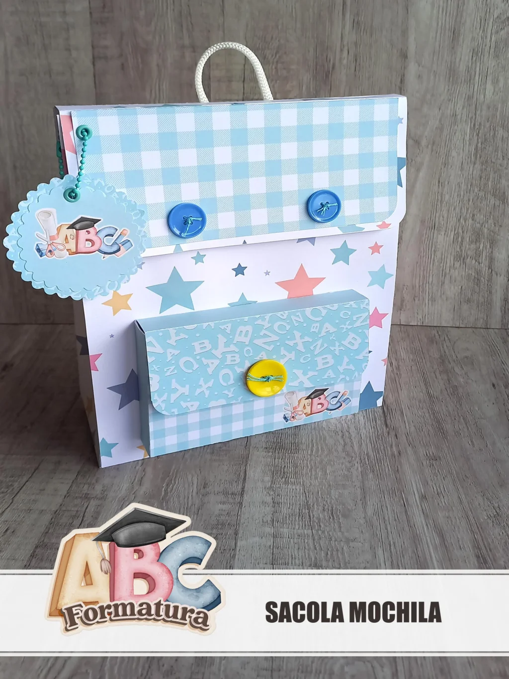 Formatura ABC - Sacola Mochila (Tita) - Imagem 1