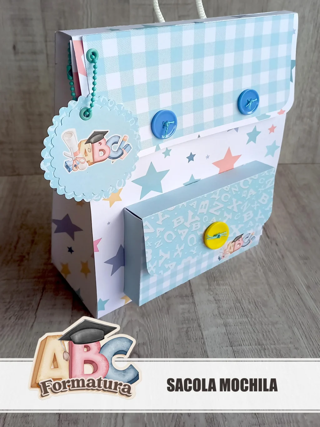 Formatura ABC - Sacola Mochila (Tita) - Imagem 3