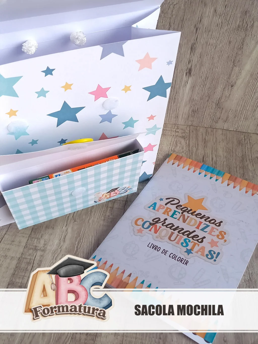 Formatura ABC - Sacola Mochila (Tita) - Imagem 2