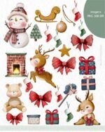 Kit Digital Papai Noel (Carinas Paper) - Imagem 11