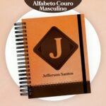 Combo Alfabeto Couro Masculino - Encadernação (Pamella) - Imagem 8