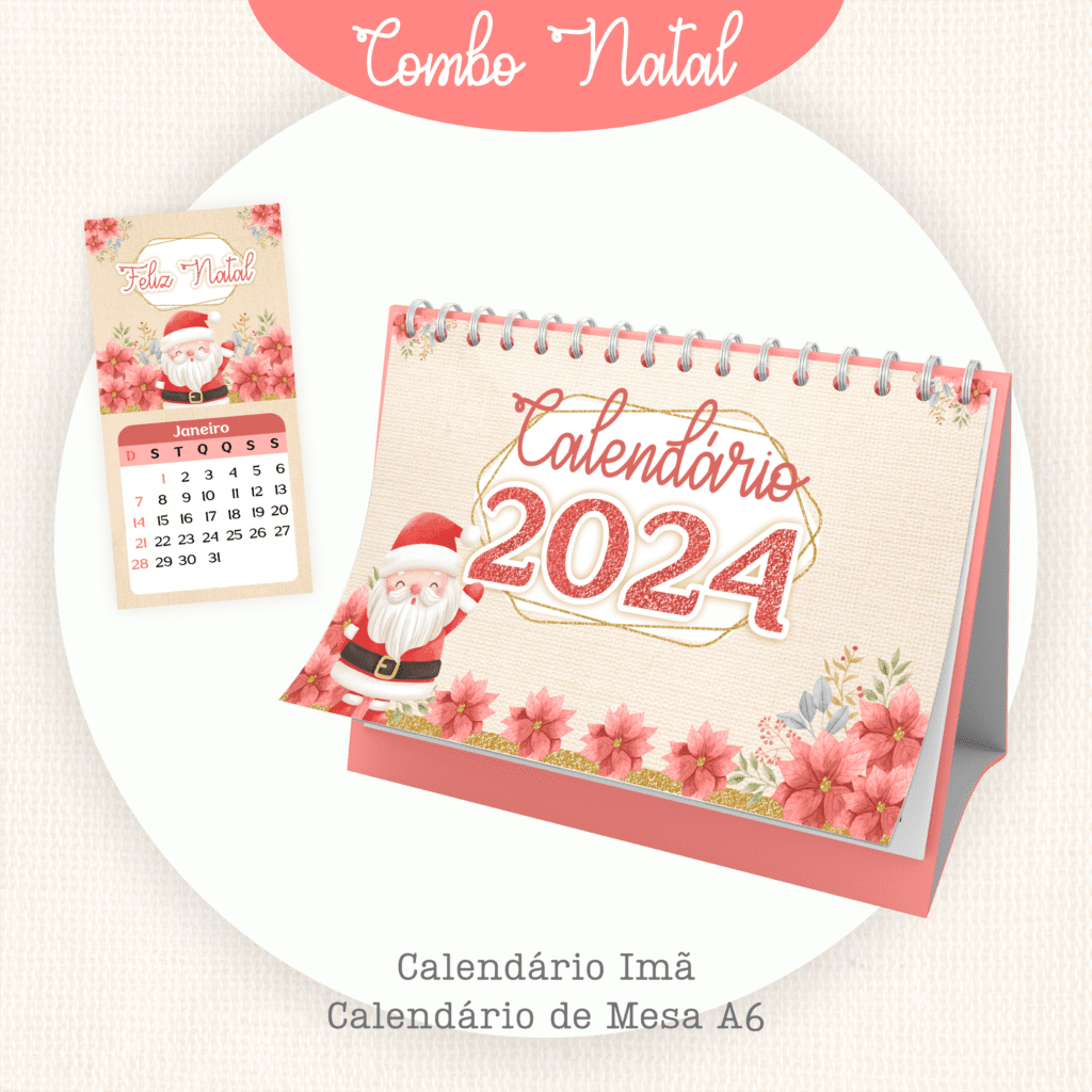 Calendários 2024 + Mimos - Natal (Pamella) - Imagem 5
