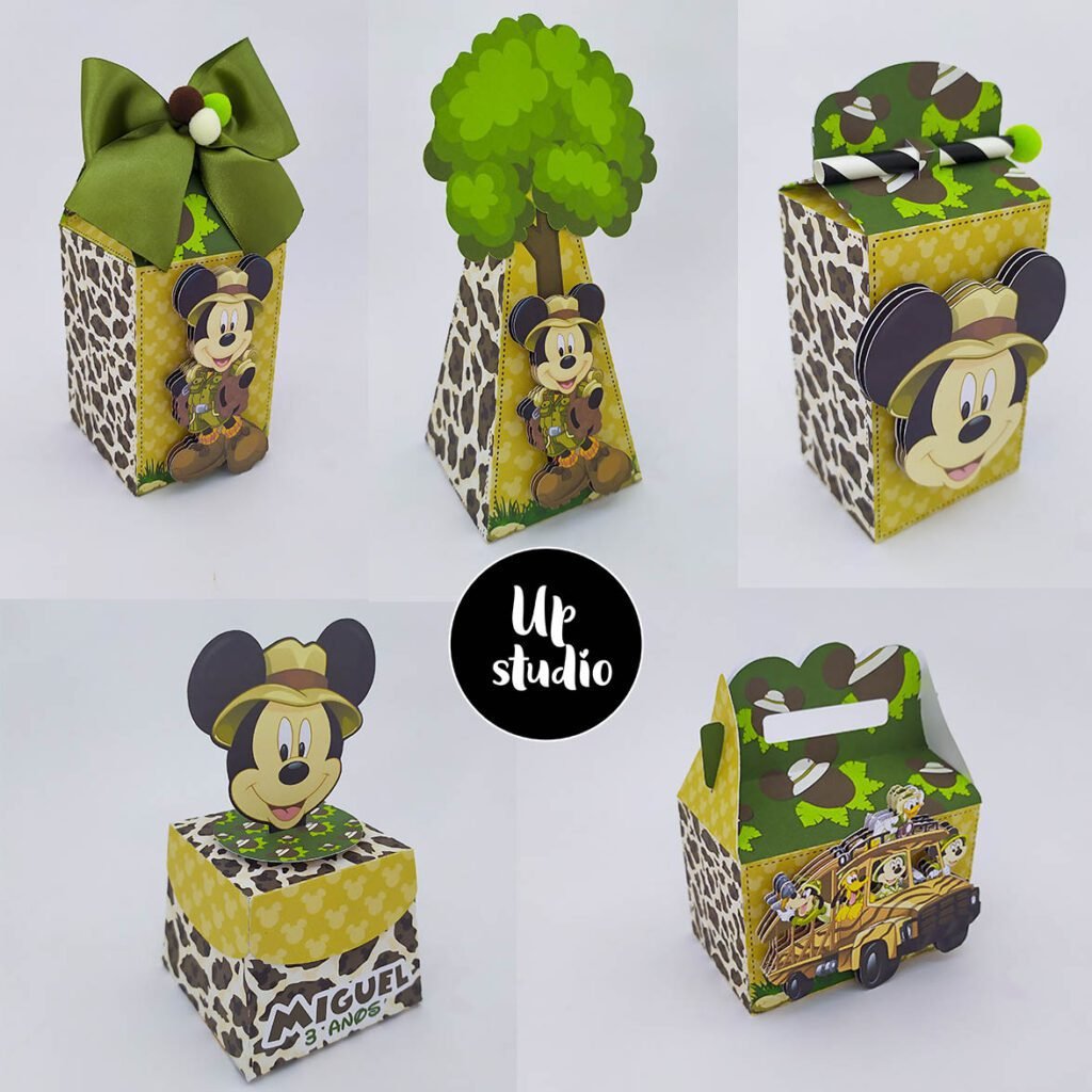 Kit Avulso Festa - Mickey Safari (Cód.51) - Imagem 1