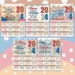 Calendários Neutros 2024 (Desenhintos da Jana) - Imagem 10