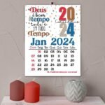 Calendários Neutros 2024 (Desenhintos da Jana) - Imagem 3