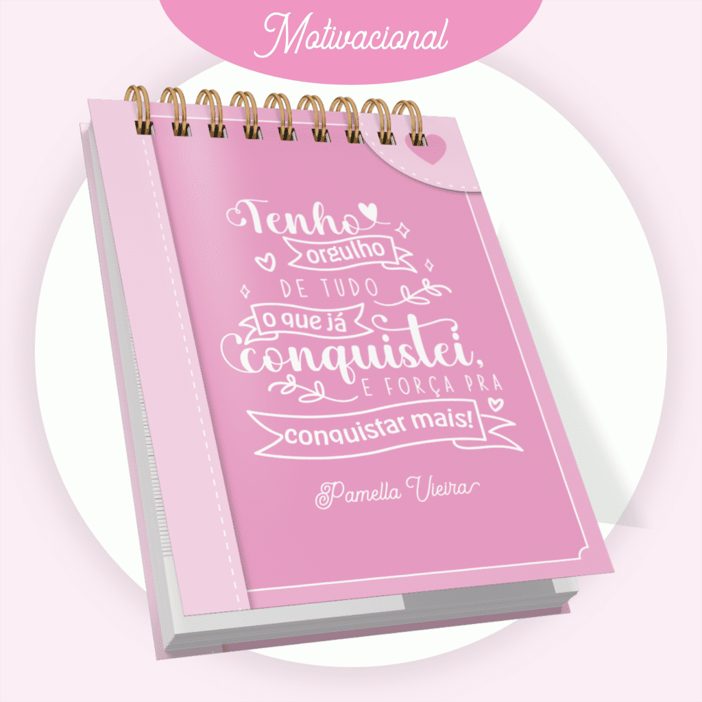 Combo Motivacional Feminino - Encadernação (Pamella) - Imagem 2