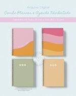 Combo Planner e Agenda Não-Datado - A5 e Slim (Branco Papel) - Imagem 3