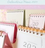 Calendário Mesa 2024 (Branco Papel)