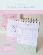 Calendário Mesa 2024 (Branco Papel) - Imagem 4