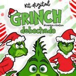 Kit Digital | Canecas – 🎄 Grinch Debochado 🎄