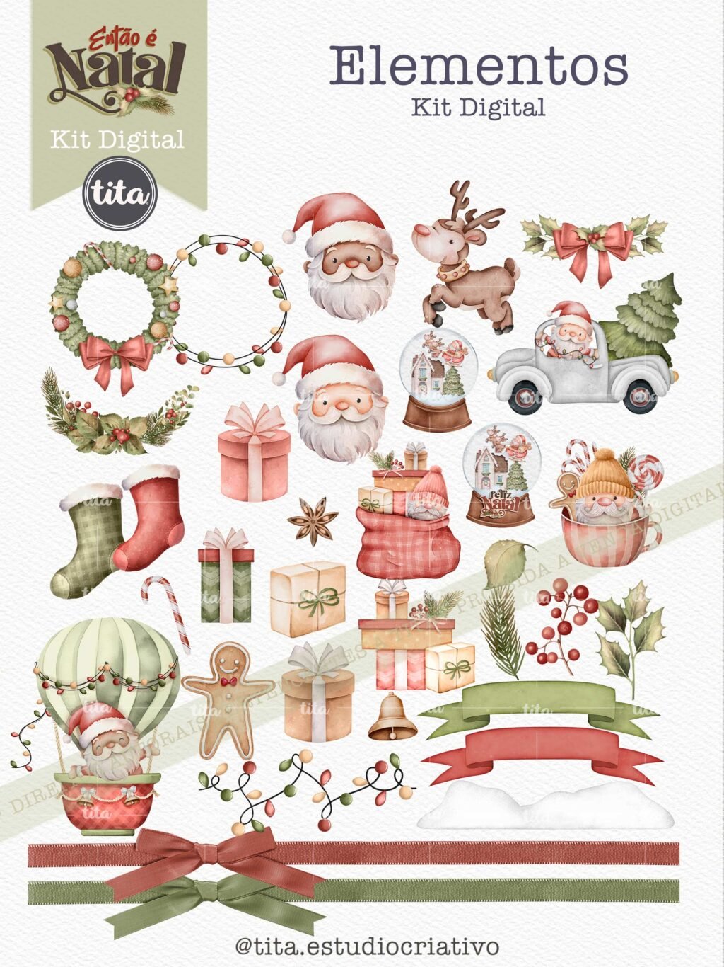 Então é Natal - Combo de Ilustrações (Tita) - Imagem 11