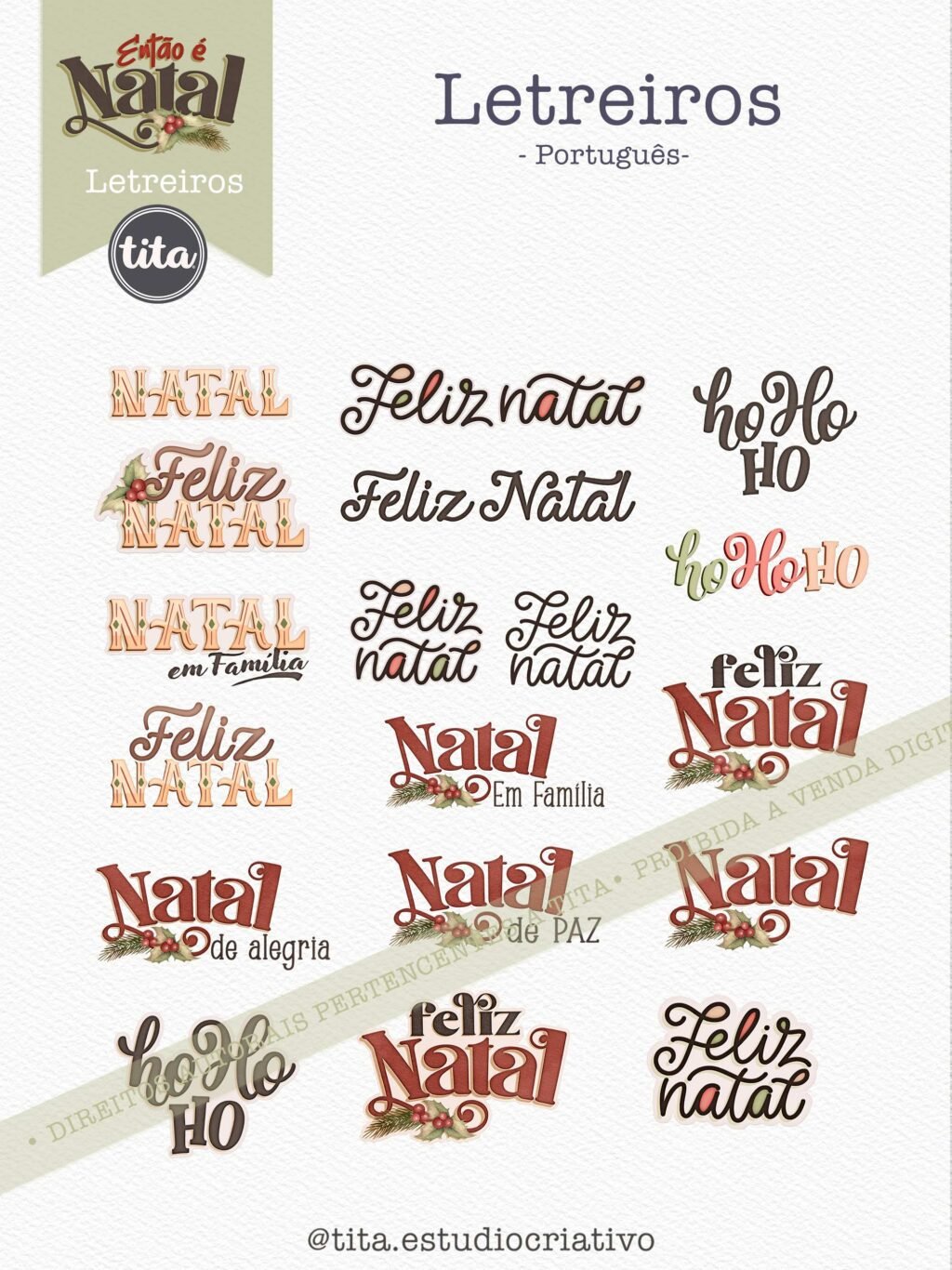 Então é Natal - Combo de Ilustrações (Tita) - Imagem 7