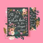 Kit 6 Capas e 6 Marca Páginas Coleção Florence + Divisórias (Bicho Papel) - Imagem 9