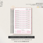 Miolo Agendamento Nail Designer Datado 2024 | Sem Horas
