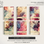 Kit Capas FLOWERS