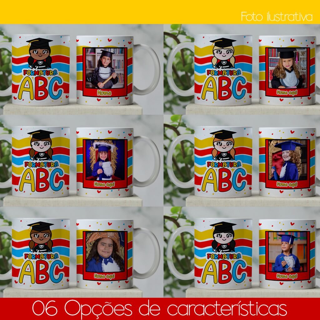 Kit Digital | Canecas – Formatura ABC Meninas - Imagem 7