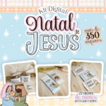 Kit Digital | Canecas | Mimos - Natal de Jesus 2023 (Letterinhas)