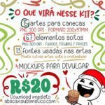 Estampas Canecas - NataL 2023 Vol.1 (Abacaxi Sublimatico) - Imagem 13
