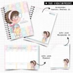Pack Caderno | Planner | Bloco - A vida é um presente!