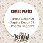 Então é Natal - Combo de Papéis (Tita)