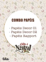 Então é Natal - Combo de Papéis (Tita)