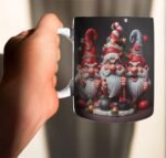 Estampas Duende De Natal 3D - Canecas (Ana Melin) - Imagem 4