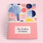 Kit Digital - Caderno de Pedidos - A5 wire-o/espiral - (Telma Contel)