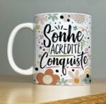 Kit Artes Canecas - Motivação Vol. 1 (Abacaxi Sublimático) - Imagem 12