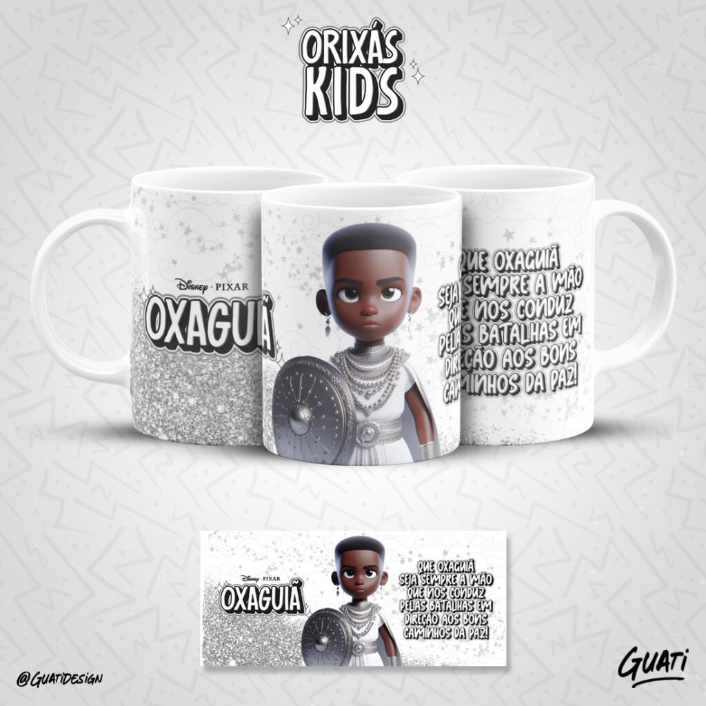 Orixás Kids - Estampas Canecas (Lab 51) - Imagem 12