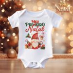 Pacote de Artes Body Infantil Personalizados - Natal V23 (Vintage) - Imagem 8