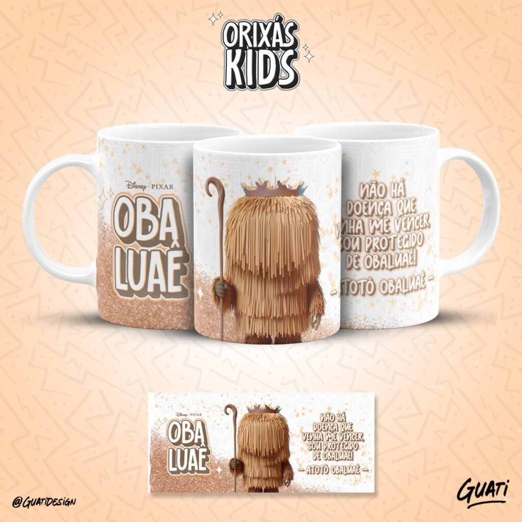 Orixás Kids - Estampas Canecas (Lab 51) - Imagem 6
